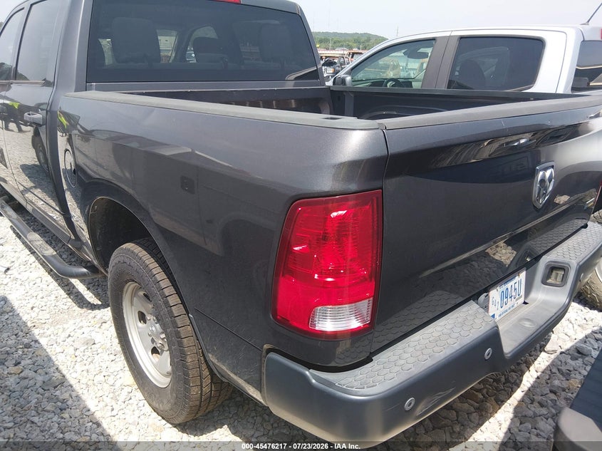 Vin: 1c6rr6kg3hs768721, lot: 45974392, ram 1500 tradesman  4x2 5'7 box 20173