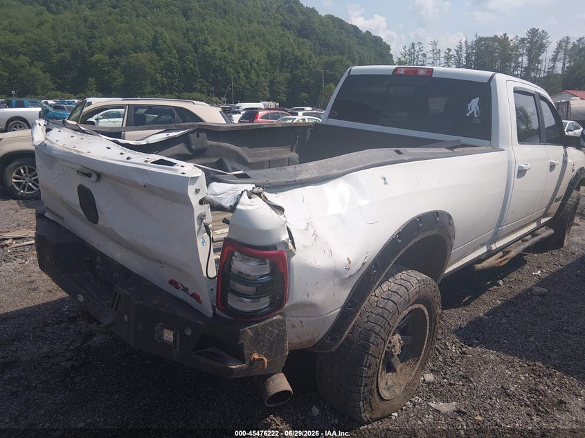 Vin: 3c6ur5jl2kg718507, lot: 45974397, ram 2500 big horn  4x4 8' box 20194