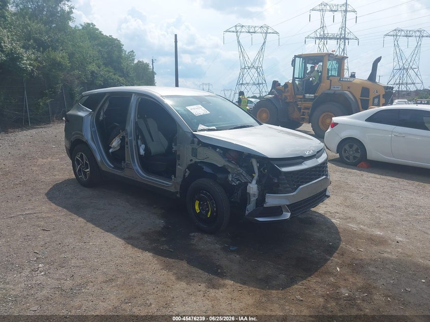 2025 KIA SPORTAGE auction photo 1