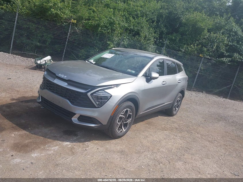 2025 KIA SPORTAGE auction photo 2