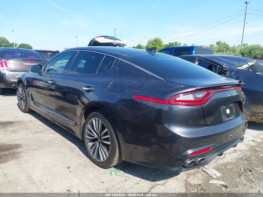 Vin: knae15la2k6059729, lot: 45974416, kia stinger 20193