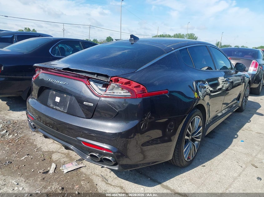 Vin: knae15la2k6059729, lot: 45974416, kia stinger 20194