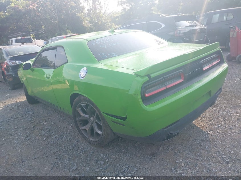 Vin: 2c3cdzagxhh555373, lot: 45974428, dodge challenger sxt 20173