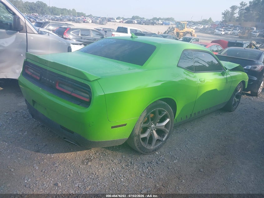 Vin: 2c3cdzagxhh555373, lot: 45974428, dodge challenger sxt 20174