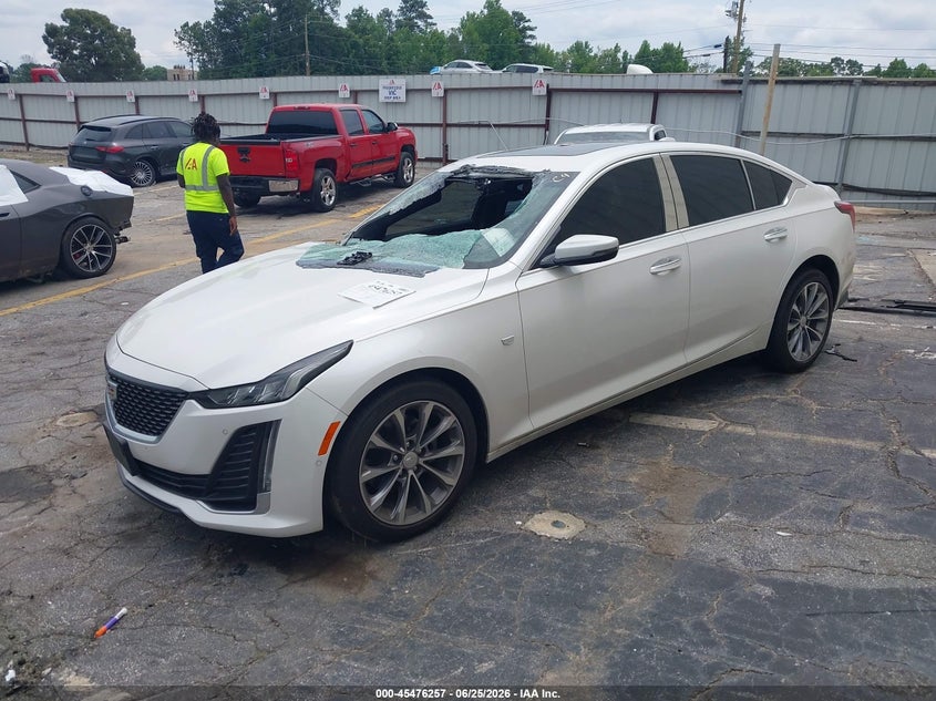 Vin: 1g6dn5rk3l0139230, lot: 45974432, cadillac ct5 premium luxury 20202