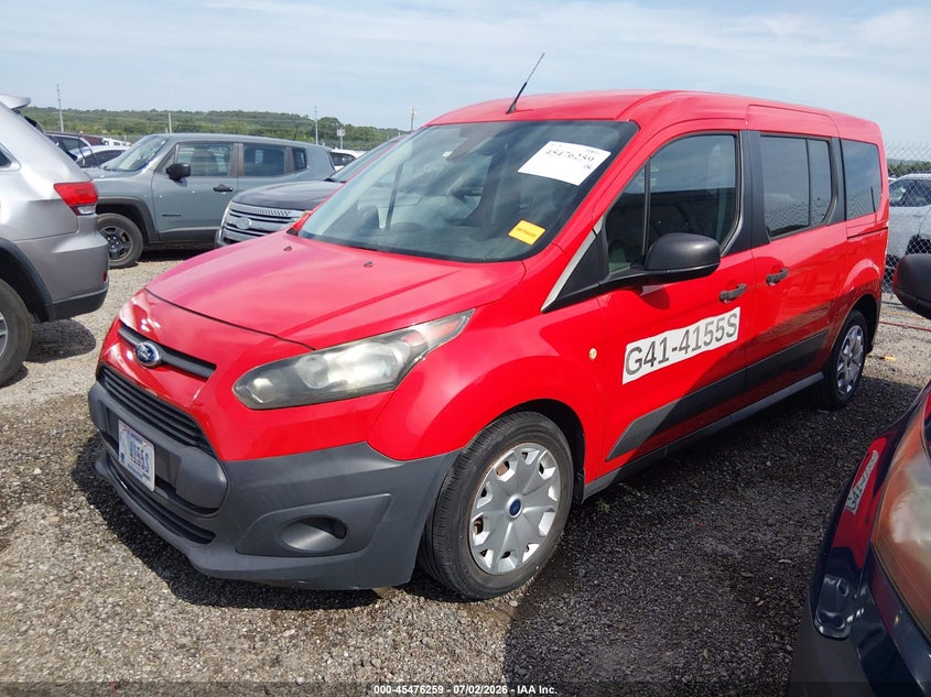 Vin: nm0ge9e76g1278266, lot: 45974434, ford transit connect xl 20162