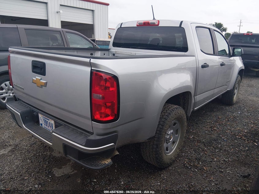 Vin: 1gcgsbea6j1258122, lot: 45974435, chevrolet colorado wt 20184