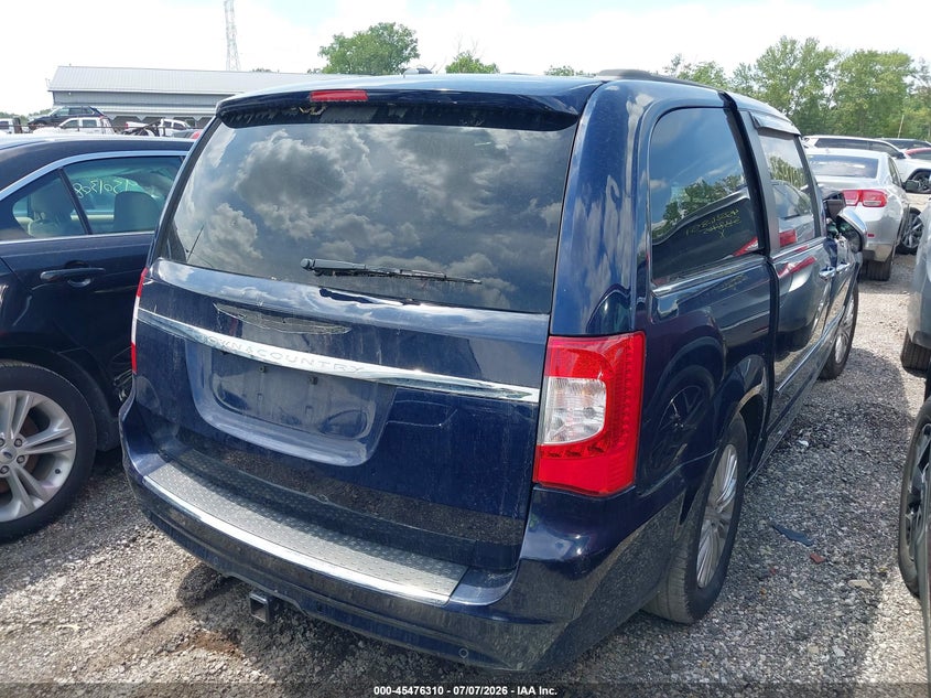 Vin: 2c4rc1cg4cr307310, lot: 45974486, chrysler town & country touring-l 20124
