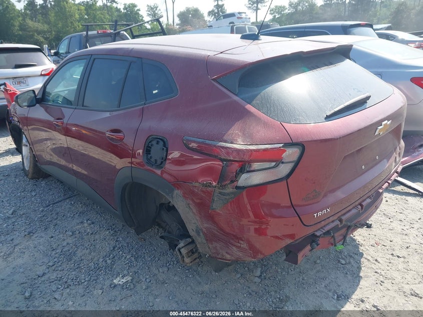 2025 CHEVROLET TRAX auction photo 3