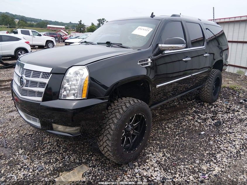 Vin: 1gys4kef9br245507, lot: 45974498, cadillac escalade esv platinum edition 20112