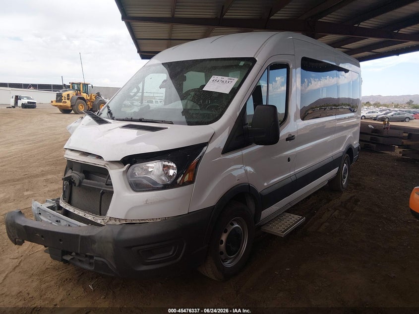 Vin: 1fdax2c82rka30160, lot: 45974512, ford transit-350 passenger van xl 20242