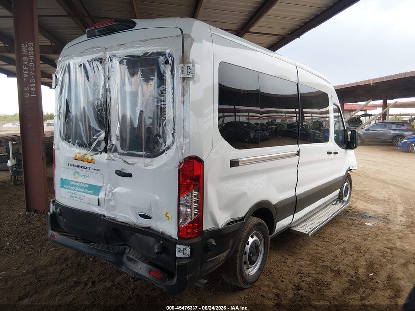 Vin: 1fdax2c82rka30160, lot: 45974512, ford transit-350 passenger van xl 20244