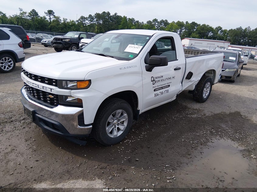2021 CHEVROLET SILVERADO 1500 auction photo 2