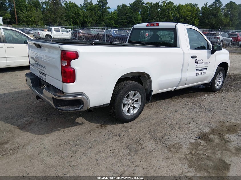 2021 CHEVROLET SILVERADO 1500 auction photo 4
