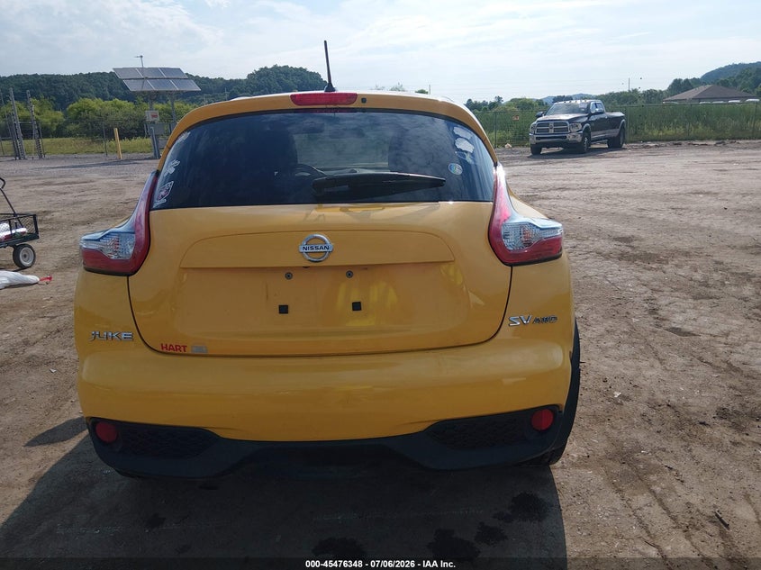 2015 Nissan Juke Sv VIN: JN8AF5MV8FT559927 Lot: 45476348