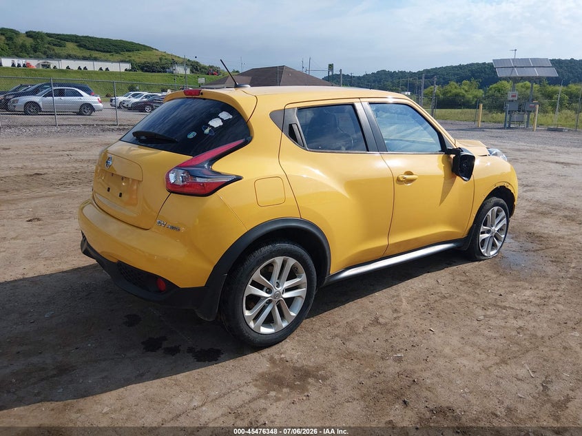 Vin: jn8af5mv8ft559927, lot: 45974523, nissan juke sv 20154