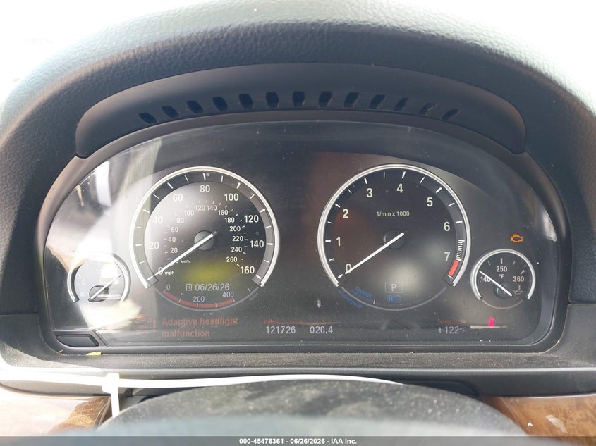 2013 BMW ACTIVEHYBRID 5 auction photo 7