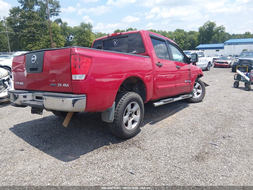 Vin: 1n6ba0ec9bn322387, lot: 45974538, nissan titan sv 20114