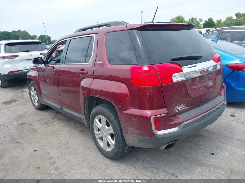 Vin: 2gkalnek6g6338771, lot: 45974555, gmc terrain sle-2 20163