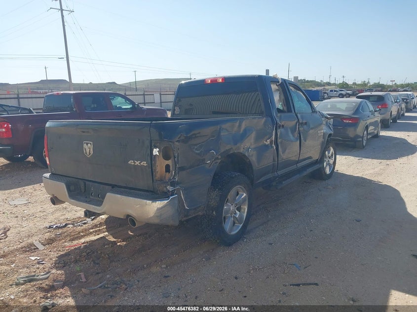 Vin: 1c6rr7ftxms518691, lot: 45974557, ram 1500 classic tradesman  4x4 6'4 box 20214