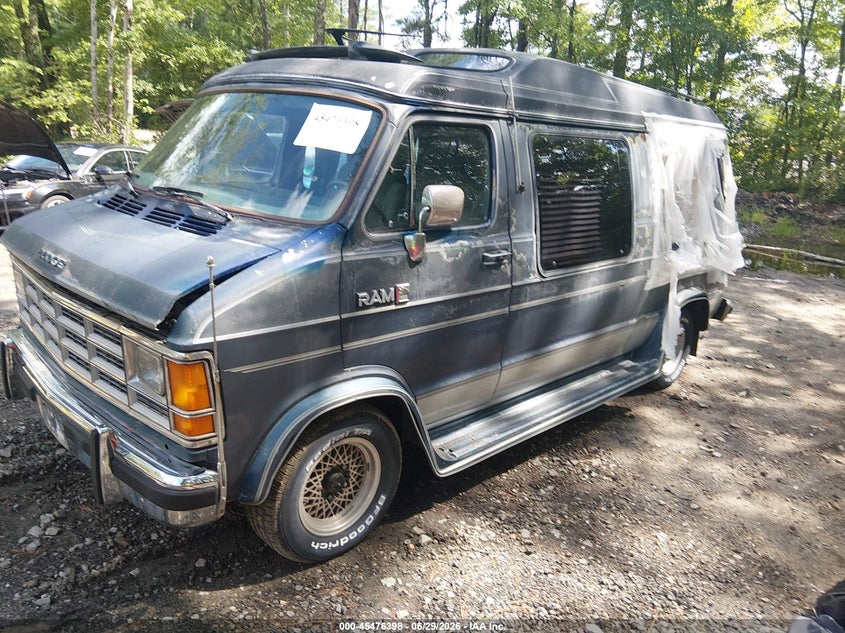 1988 Dodge RAM Van, Обычный износ, IAAI, VIN 2B6HB23Y3JK134712 — фото 2