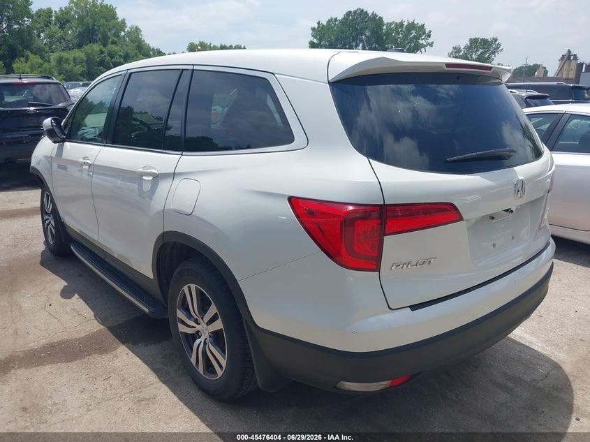 Vin: 5fnyf6h30hb075636, lot: 45974579, honda pilot ex 20173