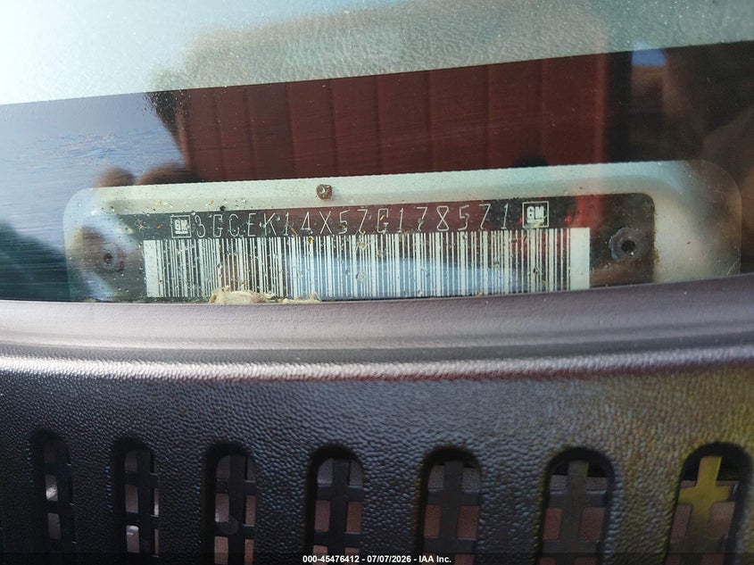 2007 CHEVROLET SILVERADO TRUCK 4.3L V-6 195HP