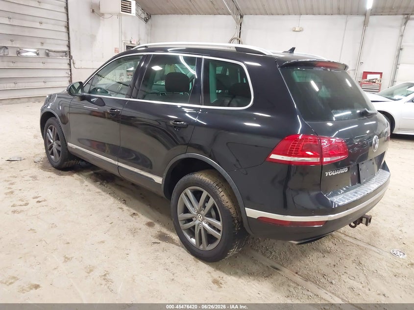 Vin: wvgef9bp6gd001543, lot: 45974595, volkswagen touareg vr6 lux 20163