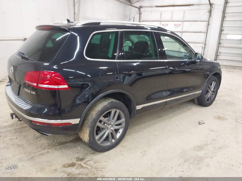 Vin: wvgef9bp6gd001543, lot: 45974595, volkswagen touareg vr6 lux 20164