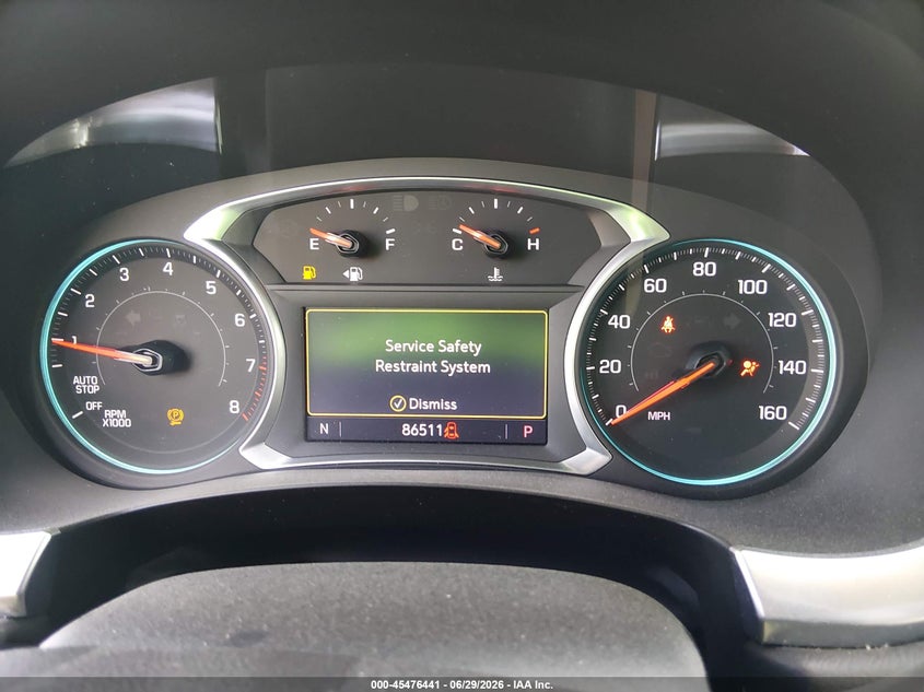 2020 CHEVROLET TRAVERSE auction photo 7