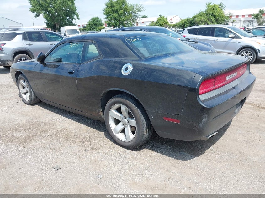 Vin: 2c3cdyagxdh653386, lot: 45974646, dodge challenger sxt 20133
