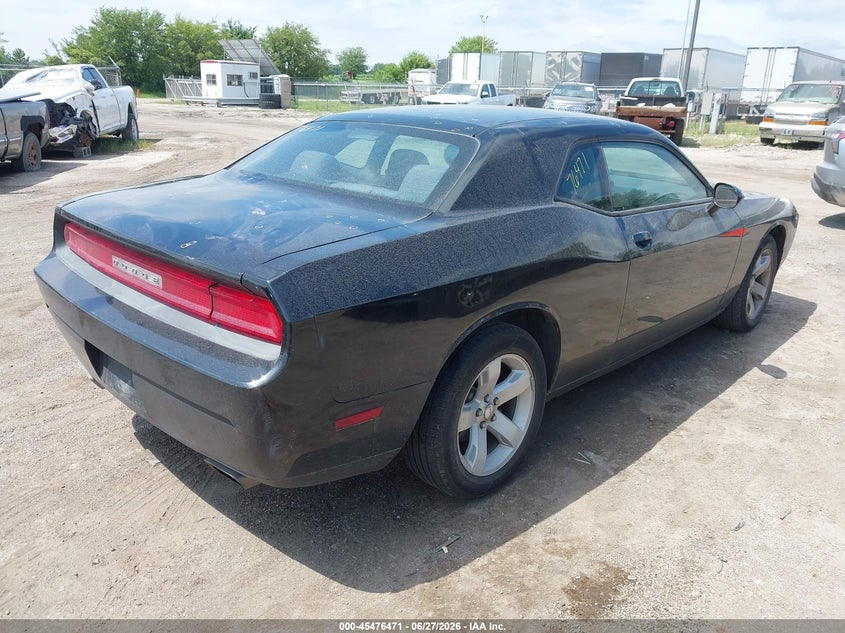Vin: 2c3cdyagxdh653386, lot: 45974646, dodge challenger sxt 20134