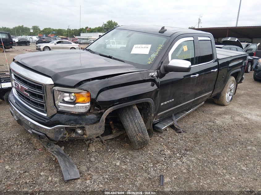 2015 GMC Sierra, Left Front, IAAI, VIN 1GTV2VEC4FZ321365 — photo 2
