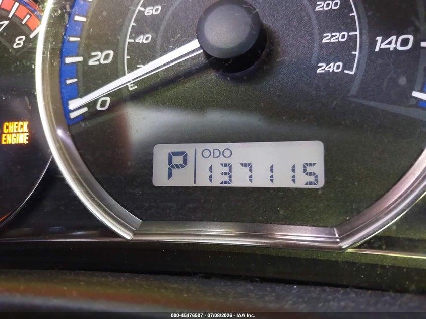 2012 SUBARU FORESTER auction photo 7