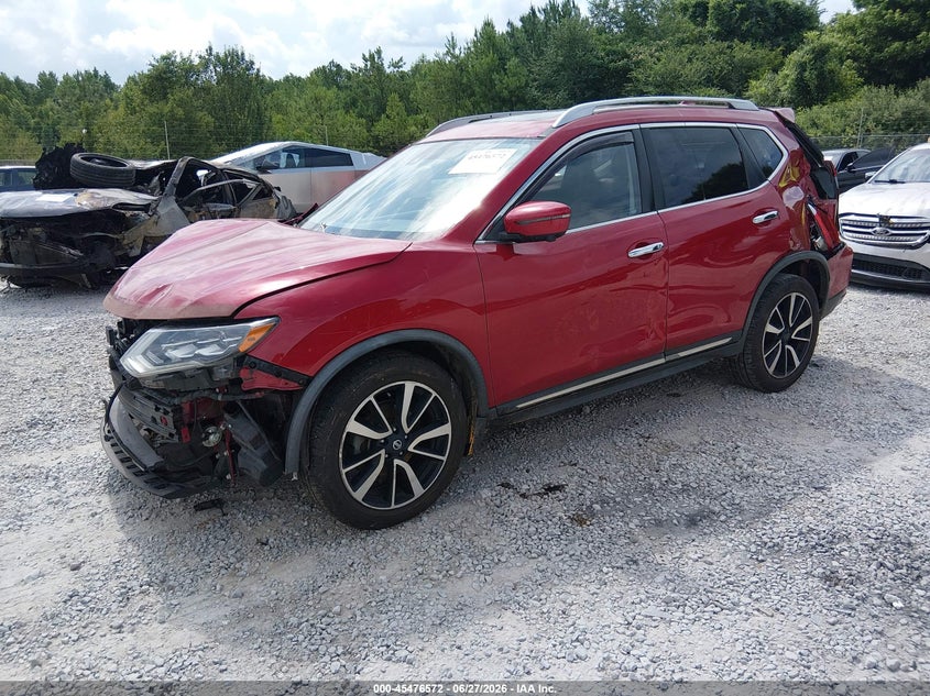 2017 NISSAN ROGUE auction photo 2