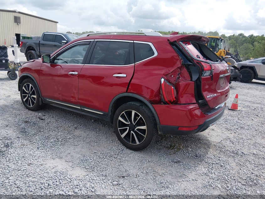 2017 NISSAN ROGUE auction photo 3