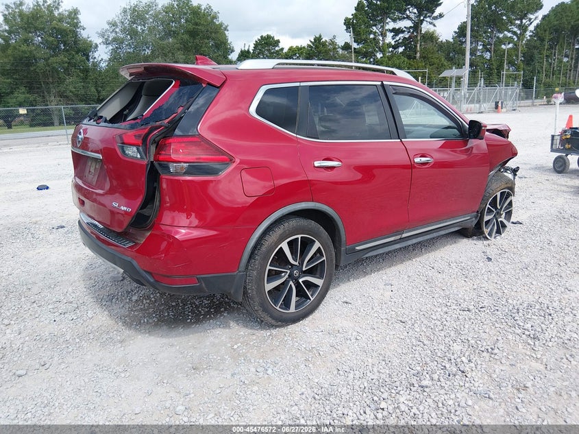 2017 NISSAN ROGUE auction photo 4