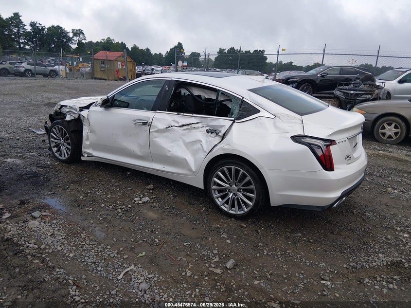 Vin: 1g6dt5rk2m0121325, lot: 45974749, cadillac ct5 premium luxury 20213
