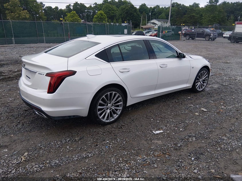 Vin: 1g6dt5rk2m0121325, lot: 45974749, cadillac ct5 premium luxury 20214