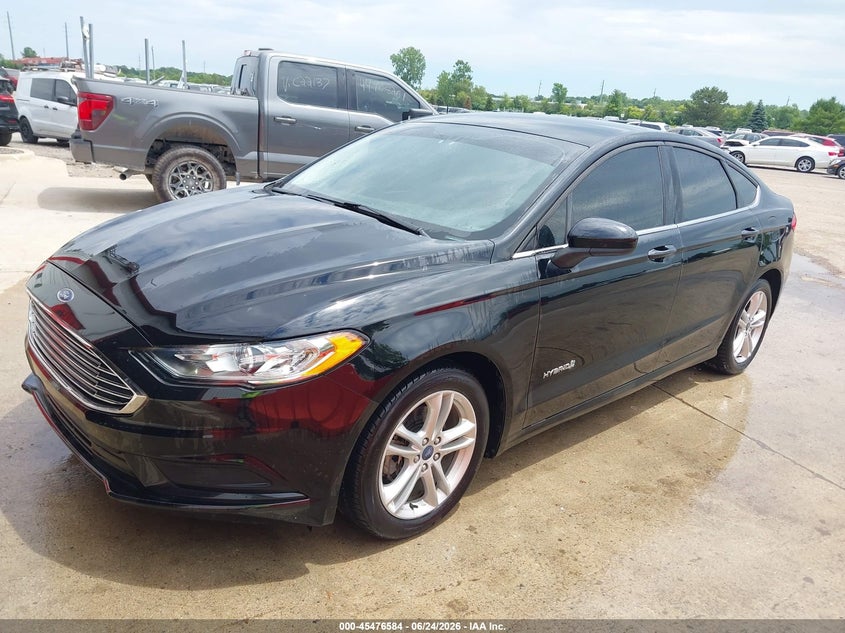 Vin: 3fa6p0uu7jr271390, lot: 45974759, ford fusion hybrid s 20182