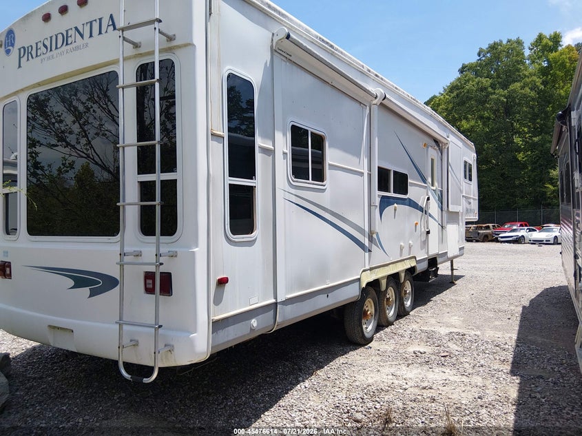 2005 HOLIDAY RAMBLER 5TH WHEEL TRAVEL TRLR auction photo 4
