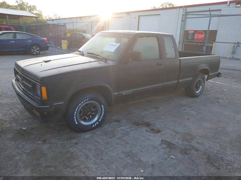 1993 Chevrolet S Truck S10, Обычный износ, IAAI, VIN 1GCCS19Z0P0190035 — фото 2