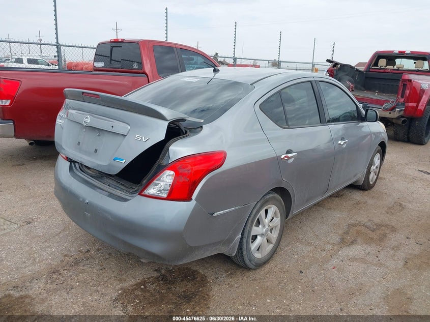 Vin: 3n1cn7ap6el803783, lot: 45974799, nissan versa 1.6 sv 20144