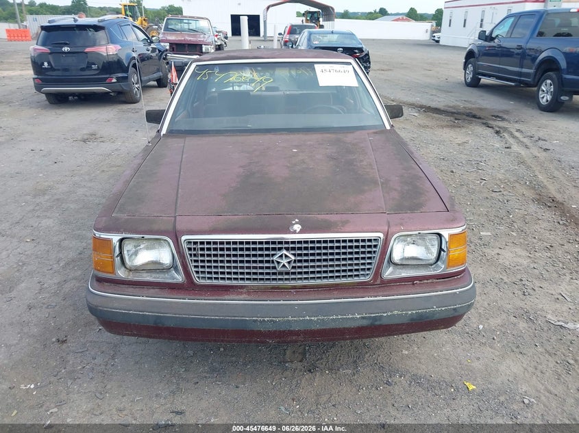 1989 Plymouth Reliant Le VIN: 3P3BK46K8KT007996 Lot: 45476649