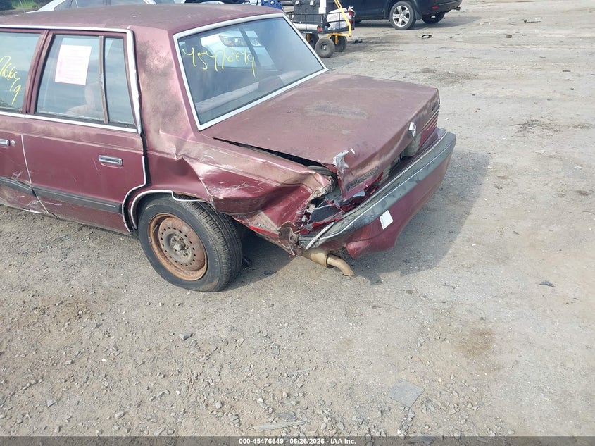 1989 Plymouth Reliant Le VIN: 3P3BK46K8KT007996 Lot: 45476649