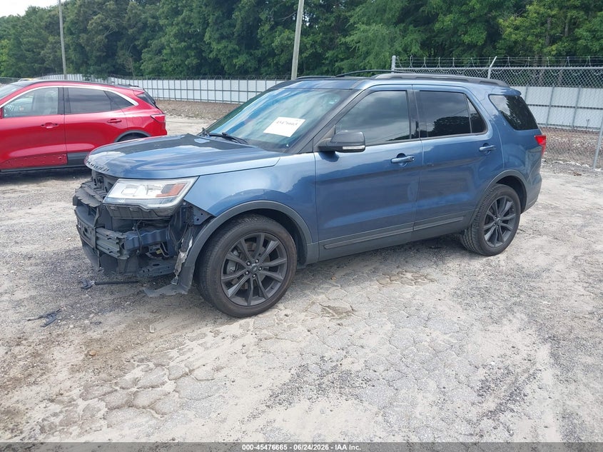 Vin: 1fm5k7d82kga36237, lot: 45974839, ford explorer xlt 20192