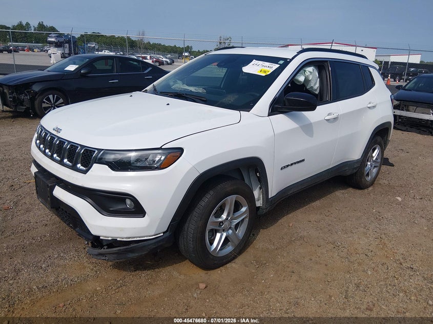 Vin: 3c4njdbn2rt595260, lot: 45974855, jeep compass latitude 4x4 20242