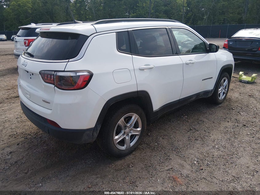 Vin: 3c4njdbn2rt595260, lot: 45974855, jeep compass latitude 4x4 20244
