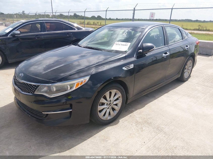 Vin: 5xxgu4l3xgg076429, lot: 45974860, kia optima ex 20162