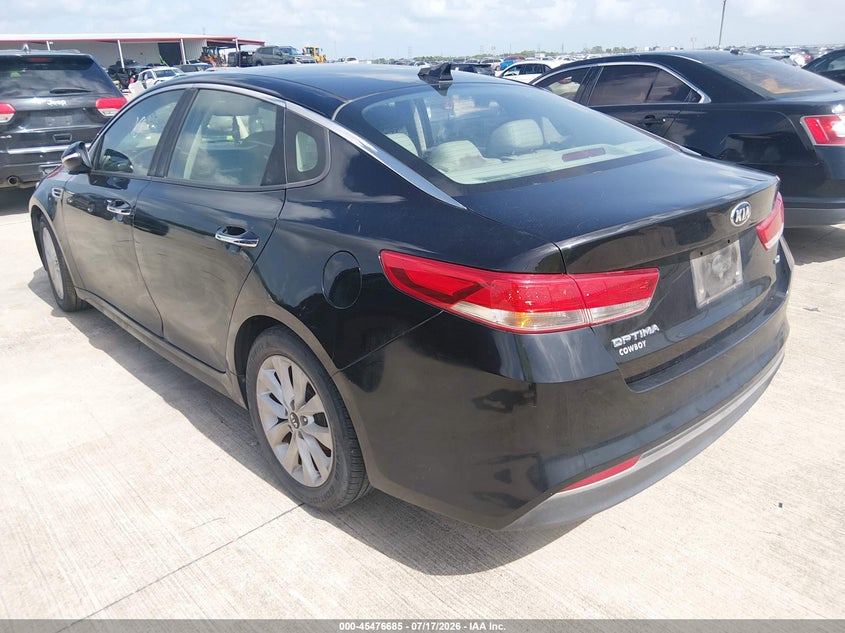 Vin: 5xxgu4l3xgg076429, lot: 45974860, kia optima ex 20163